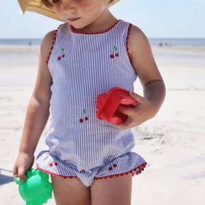 Vintage Inspired Cherry Swimsuit